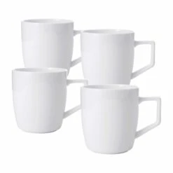Promo 😍 Mikasa® Sloane Set of 4 Mugs 👍