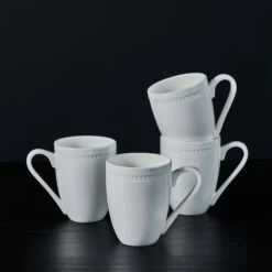 Hot Sale barware Store -Hot Sale barware Store 22 3749 5291603 Mikasa Loria 4PC Mug Set Lifestyle Black