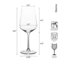Best deal 🎁 Mikasa® Gianna Ombre Blue Set of 4 White Wine Glasses 🌟 9 Best deal 🎁 Mikasa® Gianna Ombre Blue Set of 4 White Wine Glasses 🌟 -Hot Sale barware Store 5264138 Mikasa Gianna WhiteWine Infographic 250d194b 0f4e 4c56 9c65 e730ca565ab5