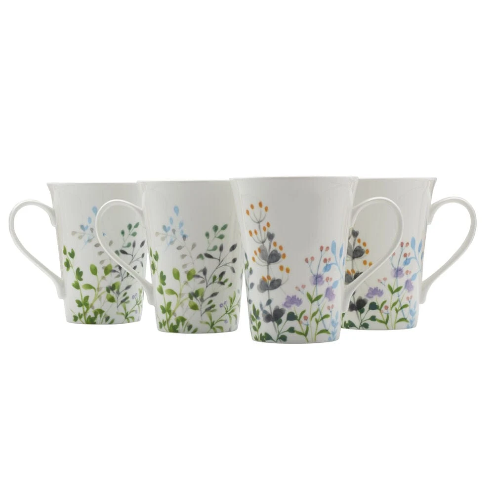 Brand new ⭐ Mikasa® Tivoli Garden Set of 4 Mugs ⌛ 3 Brand new ⭐ Mikasa® Tivoli Garden Set of 4 Mugs ⌛