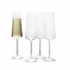 Hot Sale ❤️ Mikasa® Aline Set of 4 Flute Glasses 😀