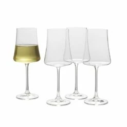 Best Sale 🛒 Mikasa® Aline Set of 4 White Wine Glasses 😀