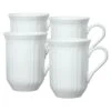 Hot Sale 🔥 Mikasa® Antique White Mugs, Set of 4 ⭐ -Hot Sale barware Store antique white mugs set of 4 HK400 416 1