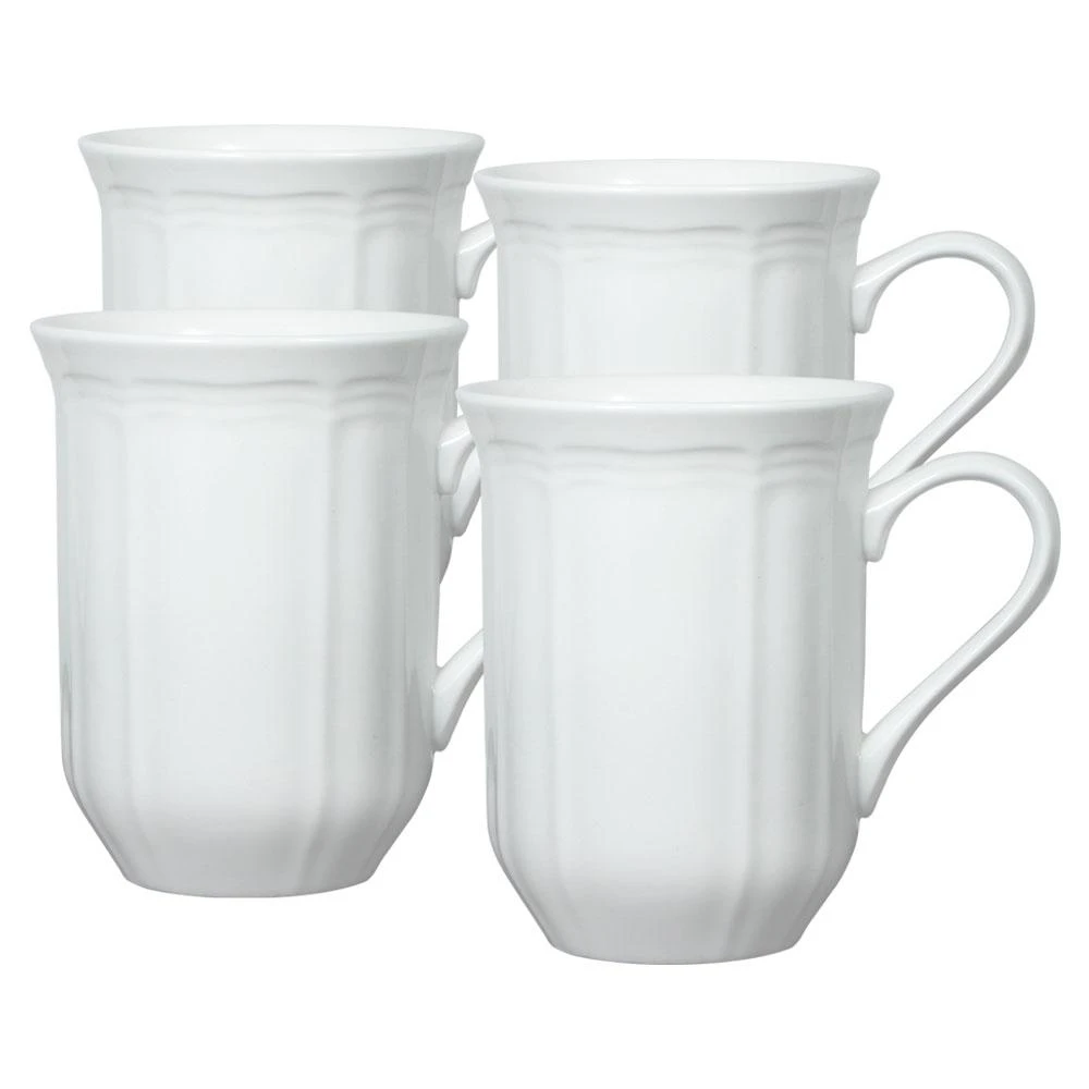 Hot Sale 🔥 Mikasa® Antique White Mugs, Set of 4 ⭐ 3 Hot Sale 🔥 Mikasa® Antique White Mugs, Set of 4 ⭐