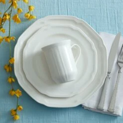 Hot Sale 🔥 Mikasa® Antique White Mugs, Set of 4 ⭐ 5 Hot Sale 🔥 Mikasa® Antique White Mugs, Set of 4 ⭐ -Hot Sale barware Store antique white mugs set of 4 HK400 416 2