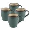 Wholesale ⭐ Gourmet Basics® Belmont Set of 4 Blue Mugs 🌟 -Hot Sale barware Store belmont set of 4 blue mugs K45091077 1