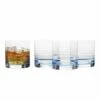 Best Pirce ❤️ Mikasa® Cal Blue Ombre Set of 4 Double Old Fashioned Whiskey Glasses ❤️ -Hot Sale barware Store cal blue ombre set of 4 double old fashioned glasses 5287435 1