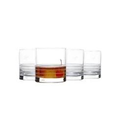 Budget ✨ Mikasa® Cal Set of 4 Double Old-Fashioned Whiskey Glasses 👏