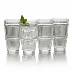 Best deal ⭐ Mikasa® Carroll Gate Set of 4 Highball Glasses 😍