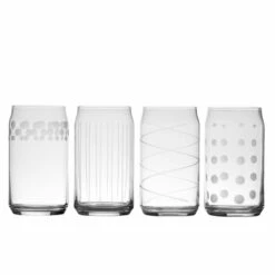 Budget ✔️ Mikasa® Cheers® Set of 4 Seltzer Glasses ⭐