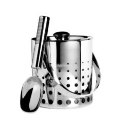 Outlet 🥰 Mikasa® Cheers® Stainless Steel Ice Bucket and Scoop ✔️