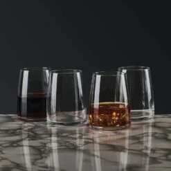 New 🤩 Mikasa® Cora Set of 4 Double Old Fashioned Whiskey Glasses ✔️ 9 New 🤩 Mikasa® Cora Set of 4 Double Old Fashioned Whiskey Glasses ✔️ -Hot Sale barware Store cora set of 4 double old fashioned whiskey glasses 5294235 3