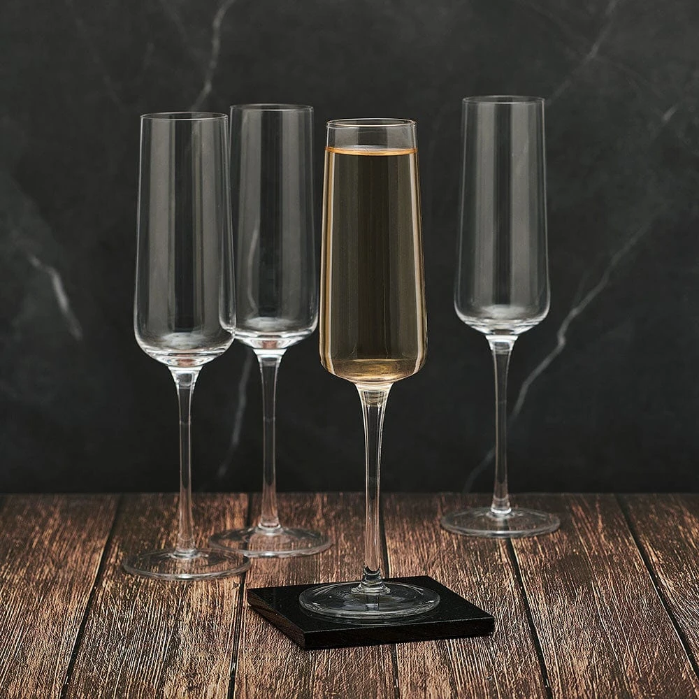 Promo 🎁 Mikasa® Cora Set of 4 Flute Glasses 🥰 5 Promo 🎁 Mikasa® Cora Set of 4 Flute Glasses 🥰 - Image 3