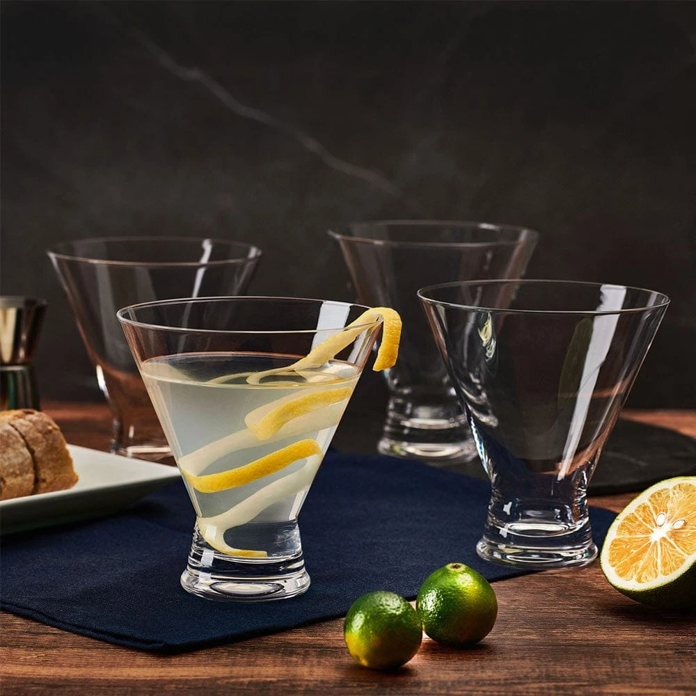 Coupon 🛒 Mikasa® Craft Cocktail Set of 4 Stemless Martini Glasses ⭐ 5 Coupon 🛒 Mikasa® Craft Cocktail Set of 4 Stemless Martini Glasses ⭐ - Image 3