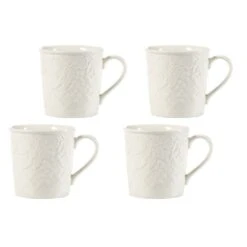 Budget 🔔 Mikasa® English Countryside Mug, Set of 4 🎉