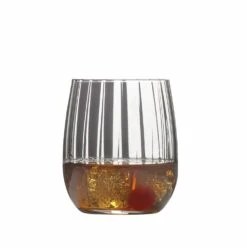 New ❤️ Mikasa® Gail Optic Set of 4 Double Old Fashioned Whiskey Glasses 💯 -Hot Sale barware Store gail optic set of 4 double old fashioned whiskey glasses 5289437 3
