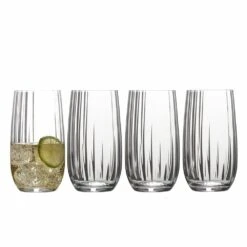 Wholesale 🛒 Mikasa® Gail Optic Set of 4 Highball Glasses 🥰