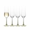 Budget 🔥 Mikasa® Gianna Ombre Sage Set of 4 Flute Glasses ✨ -Hot Sale barware Store gianna ombre sage set of 4 flute glasses 5289780 1