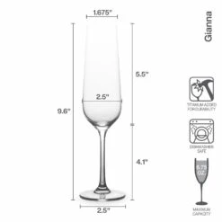 Budget 🔥 Mikasa® Gianna Ombre Sage Set of 4 Flute Glasses ✨ -Hot Sale barware Store gianna ombre sage set of 4 flute glasses 5289780 3