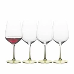 Wholesale 🔔 Mikasa® Gianna Ombre Sage Set of 4 Red Wine Glasses 😀