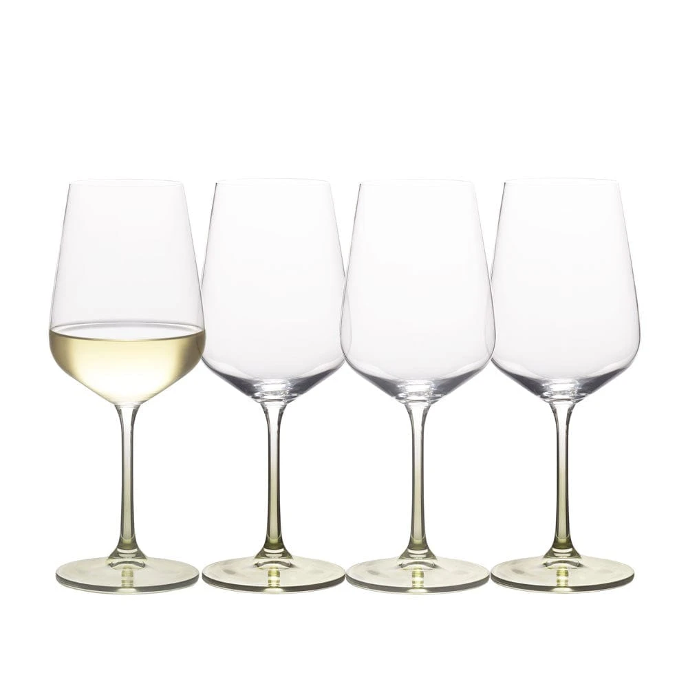 Coupon ⌛ Mikasa® Gianna Ombre Sage Set of 4 White Wine Glasses ⌛ 3 Coupon ⌛ Mikasa® Gianna Ombre Sage Set of 4 White Wine Glasses ⌛