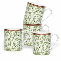 Brand new 🤩 Mikasa® Holiday Traditions Mugs, Set of 4 ⌛