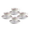 Discount 😉 Mikasa® Holiday Traditions Tea Cups and Saucers, Set of 4 😍 1 Discount 😉 Mikasa® Holiday Traditions Tea Cups and Saucers, Set of 4 😍 -Hot Sale barware Store holiday traditions tea cups and saucers set of 4 K45085823 1