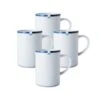 Top 10 ✔️ Mikasa® Jet Set Blue Set of 4 Mugs ✨ 2 Top 10 ✔️ Mikasa® Jet Set Blue Set of 4 Mugs ✨ -Hot Sale barware Store jet set blue set of 4 mugs K45171348 1