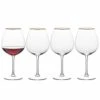 Top 10 🛒 Mikasa® Julie Gold Set of 4 Red Wine Glasses 🛒