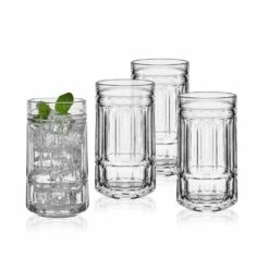 Deals 😀 Mikasa® Lawrence Set of 4 Highball Glasses ⭐