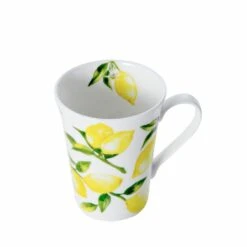 Outlet 🔔 Mikasa® Lemons Set of 4 Mugs 💯 -Hot Sale barware Store lemons set of 4 mugs K45289433 2