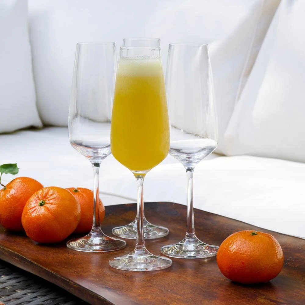 Deals 😀 Mikasa® Melody Set of 4 Champagne Flute Glasses 😍 4 Deals 😀 Mikasa® Melody Set of 4 Champagne Flute Glasses 😍 - Image 2