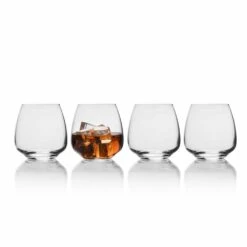 Deals 🔥 Mikasa® Melody Set of 4 Double Old Fashioned Glasses ✔️