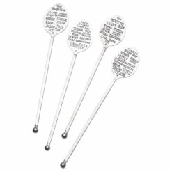 Best Sale 👏 Towle® Living Olde Newbury Set of 4 Cocktail Stirrers ⭐