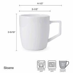 Promo 😍 Mikasa® Sloane Set of 4 Mugs 👍 -Hot Sale barware Store sloane set of 4 mugs 5289227 4