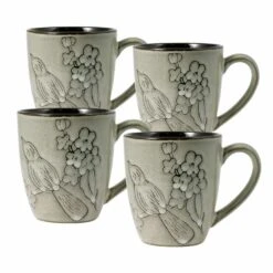 Best Pirce ⭐ Gourmet Basics® Song Bird Set of 4 Mugs ⌛