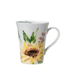 Deals 👍 Mikasa® Sunflower Set of 4 Mugs 🥰 -Hot Sale barware Store sunflower set of 4 mugs K45285887 3