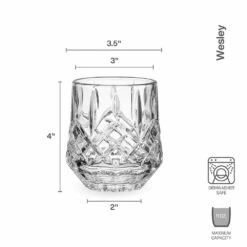 Cheap 🥰 Mikasa® Wesley Set of 4 Double Old Fashioned Whiskey Glasses 🥰 9 Cheap 🥰 Mikasa® Wesley Set of 4 Double Old Fashioned Whiskey Glasses 🥰 -Hot Sale barware Store wesley set of 4 double old fashioned whiskey glasses 5294200 4