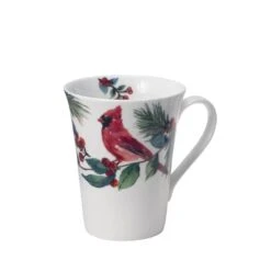 Hot Sale ⌛ Mikasa® Winter Cardinal Set of 4 Mugs 🧨 -Hot Sale barware Store winter cardinal set of 4 mugs K45272173 2